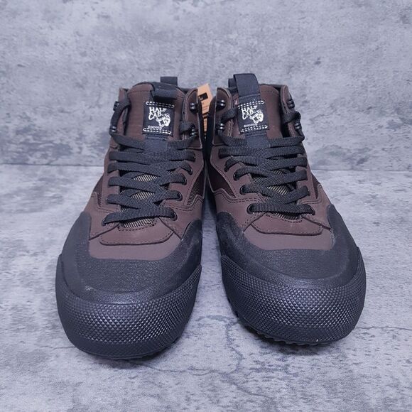 VANS Half Cab Gore-Tex MTE-3 Hiking Shoes Boots Mens 13 Black Brown - Picture 3 of 5